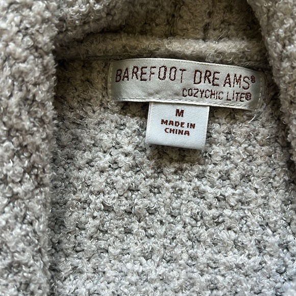 Barefoot dreams waffle knit open front cardigan - Picture 3 of 6